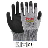 Beybi CU200 B PU Kaplı Polietilen Kesilmeye Dirençli Örme Eldiven
