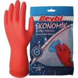 Beybi Ekonomik Ev Tipi Temizlik Eldiveni - Kırmızı