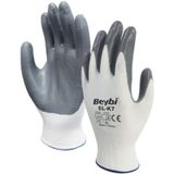 Beybi EL-K7 Gri Nitril İş Eldiveni