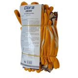 Beybi Elora Nitril Pmk Lk100 Örme Beyaz Sarı 12'li Paket Eldiven