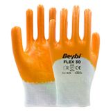Beybi FLEX30 No 10 288 Çift Nitril Kaplı İş Eldiveni