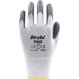 Beybi Iş Eldiveni Beybi Pn3 Gri 10 BEDEN12 Çift - Gri - Beyaz