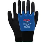 Beybi İş Eldiveni - Micro Köpük Nmf+ - 12 Çift - 9 - Mavi