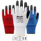 Beybi Iş Eldiveni Pn3 Zebra Kırmızı 9 - 10