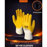 Beybi Iş Eldiveni - Sarı - M