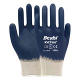 Beybi KN2 Flex No: 10 100 Çift Lacivert Pamuk Likralı Örme Eldiven
