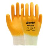 Beybi KN2 Flex No: 10 Koli 288 Çift Sarı Pamuk Likralı Örme Eldiven