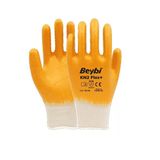Beybi Kn2 Flex+ Sarı Nitril İş Eldiveni No:10