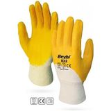 Beybi Kn2 Nitril Pamuklu Işçi Eldiven (10 Numara)-(24 Çift)