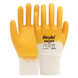 Beybi Kn250 Sarı Beyaz İşçi Eldiveni