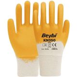 Beybi KN350 Nitril Sarı İş Eldiveni NO: 10 48 Çift
