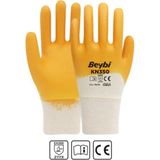 Beybi KN350 Pamuk Nitril Işçi Eldiveni 12 Çift 10 Numara KN350 12