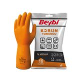 Beybi Korun Turuncu İş Eldiveni Koli - NO: 10