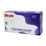 Beybi L Pudralı Muayene Eldiveni 100Lü (5250)
