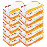 Beybi Lateks Eldiven Pudralı (10 Paket) - Turuncu