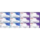 Beybi Lateks Pudralı Muayene Eldiveni M - Medium - Orta / L - Large - Büyük Karma 1200 Lü Set - Beyaz