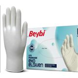 Beybi Lateks Pudrasız Eko (L) Large Beden Muayene Eldiven 100L?