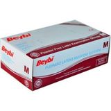 Beybi Lateks Pudrasız Eldiven Beyaz Medium Beybi Lateks Pudrasız Beyaz