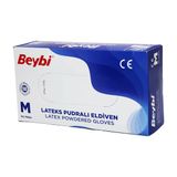Beybi M Pudralı Muayene Eldiveni 100Lü (5250)
