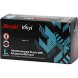 Beybi Mdr Siyah Vinyl Eldiven Pudrasız Büyük (L) - 100 Adet