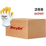 Beybi Nitril Işçi Eldiveni Sarı Pn7 No-10 XL-288 Adet
