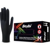 Beybi Nitril Siyah Eldiven M