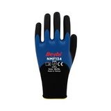Beybi NMF134 Mavi 10 Beden 12 Çift Mikro Köpük Nitril Kaplı Polyester Örgü Eldiven