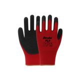 BEYBİ Pl9 Camcı Polyester Örme Lateks Işçi Eldiveni 12 Çift 10 Numara