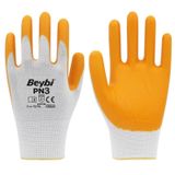 Beybi Pn3 Iş Eldiveni-Pn3 Nitril Eldiven - Sarı