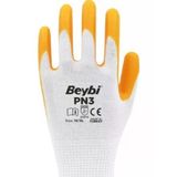 Beybi Pn3 Nitril Sarı Iş Eldiveni 60 Çift