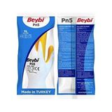 Beybi Pn5 Iş Eldiveni - Sarı - Beyaz