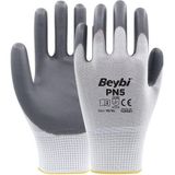 Beybi PN5 Nitril Gri İş Eldiveni NO: 9 1 Çift