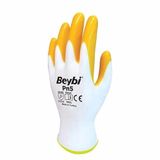 BEYBİ Pn5 Nitril Sarı Iş Eldiveni 10 Numara