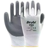 Beybi PN5 No: 10 Koli 288 Çift Gri Polyester Örme Nitril Eldiven