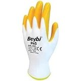 Beybi Pn5 Sarı Nitril Iş Eldiveni 3 Çift