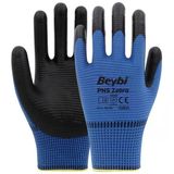 Beybı Pn5 Zebra No:10 Mavı - Sıyah Iscı Eldıvenı