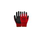 Beybi Pn5 Zebra No:9 Kırmızı - Siyah İşçi Eldiveni