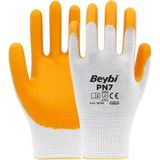 Beybi PN7 Nitril Eldiven İş Eldiveni Sarı XL/10 Beden 1 Çift