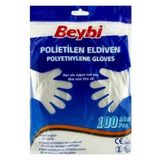 Beybi Polietilen Her Ele Uygun Steril Değildir 100'lü Adet Frıncı Eldiven