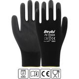 Beybi PU Touch Siyah 10 Beden 288 Çift Hassas Montaj İş Eldiveni