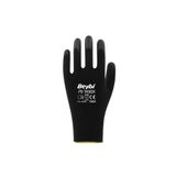 Beybi PU Touch Siyah 10 Beden Poliüretan Kaplı Polyester Örme Nitril İş Eldiveni