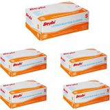 Beybi Pudralı Lateks Eldiven Small 100 Adet x 5 Paket
