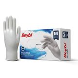 Beybi Pudrasız Beyaz Nitril Eldiven - 100'lük Kutu S - Kutu