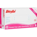 Beybi Pudrasız Lateks Eldiven S Beden Beyaz 100'LÜ