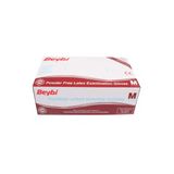 Beybi Pudrasız Lateks Muayene Eldiveni Medium 100'Lü 20 Paket
