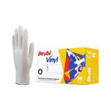 Beybi Pudrasız Vinil Vinyl Muayene Eldiveni Medium 20 Pk - 1 Koli