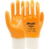 Beybi Sarı Beyaz Nitril Eldiven