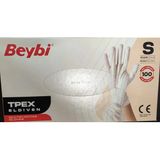 Beybi Tpex Eldiven Krem Small 100'Lü