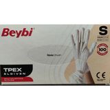 Beybi Tpex Eldiven S Small 100 Lü Krem