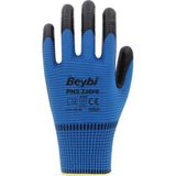 Beybi Zebra Pn5 Ekonomik Mavi Nitril Eldiven No:10 (12 ÇİFT)
